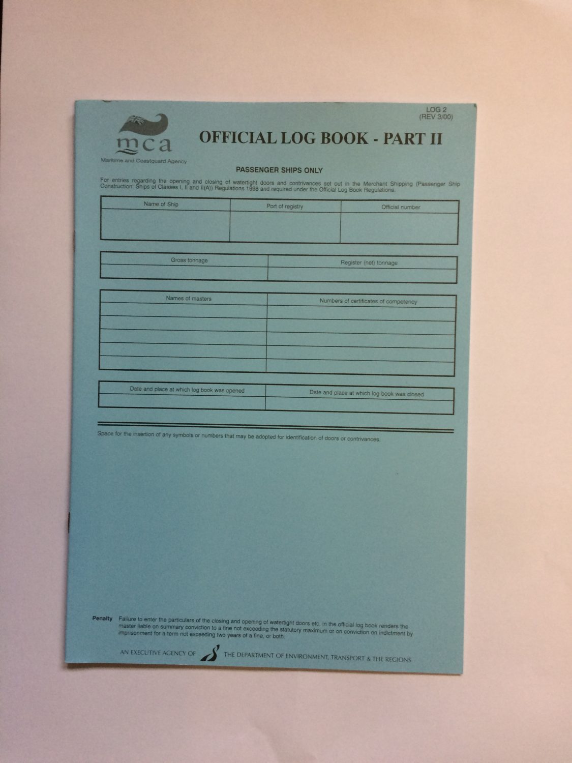 Products Maritime Printing Ship Log Books and Ship Record Books Printer